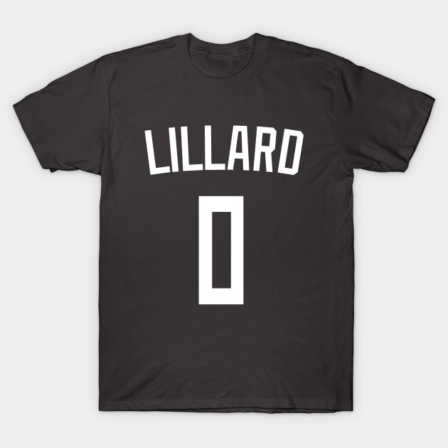 DAME Lillard T-Shirt by Buff Geeks Art